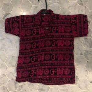 Cool thin short sleeve blouse